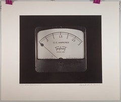 Charles Fendrock «The D.C. Ammeter (Triplett)» Large Format Unframed B&W Photo