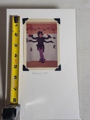 Vintage Found Photo Halloween 1961 Spider Costume Vernacular Snapshot Costume