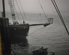 Vintage HARVEY FALK ‘The Dory’ Young Boy Rowing FLORIDA Pictorialist PHOTOGRAPH