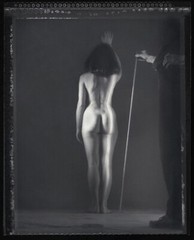 Pavel Banka ‘Figuration’ Platinum Print 1985 Signed Nude Model Polaroid