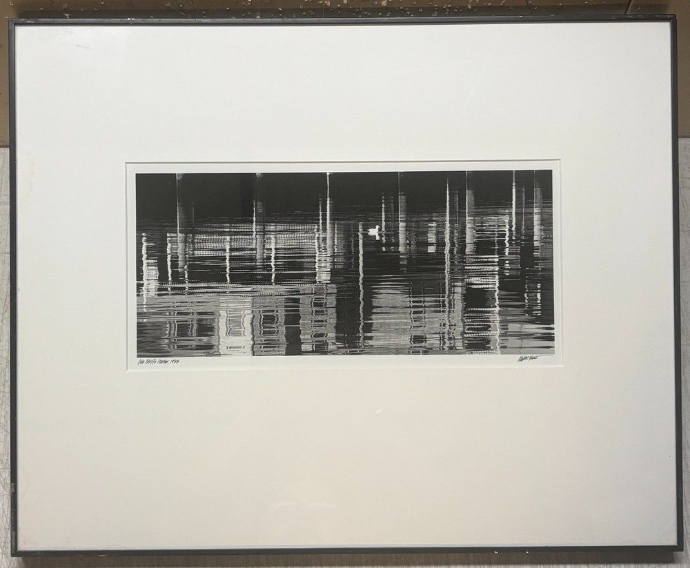 Vintage ALISON SHAW ‘Oak Bluffs Harbor, 1988’ MARTHA’S VINEYARD Gelatin PHOTO
