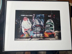 Frank H. Jump’s photograph of Mono-Cultures Dye Out -mural of Brett Cook-Dizney