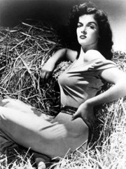George Hurrell Jane Russell Matted Photolithograph Celebrity Movie Star Actress