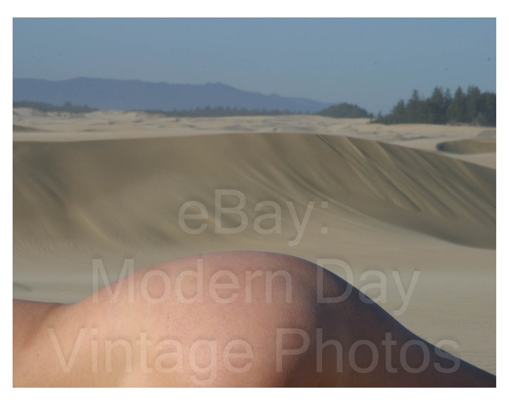 Artistic 8×10 Photo original artist of Sarah on in Sand Dunes sar_0835