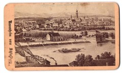 Photograph Karl Boos, Salzburg, view Rosenheim, view of the city from the Sch