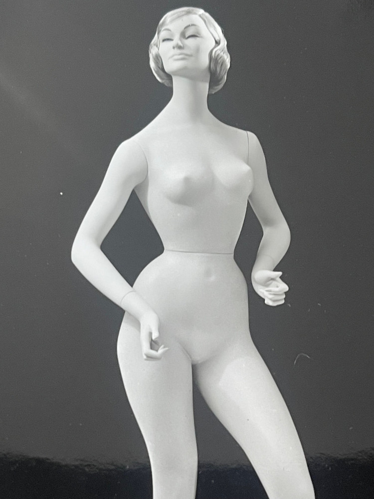 Rare Vintage Original Photo Siegel Stockman Mannequin Female Fetish Curiosa