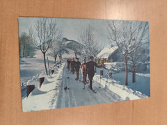 Postcard postcard Lumiere Stuttgart F20