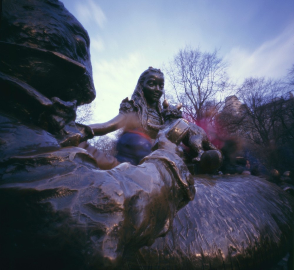 Central Park Alice in Wonderland Pinhole Medium Format Archival GICLÉE PRINT