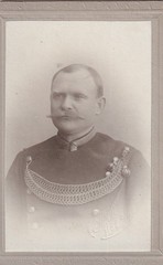 Photo on cardboard – portrait of a man / official – Court a.S. circa 1900/10