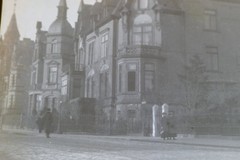 Great old negative – buildings unknown to me – location 1900-1920