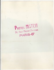 24x18cm Archive Photo Paris Match 1945 WWII WW2 Tank Driven Home Photo