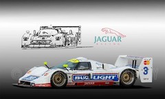 Jaguar XJR-16 Bud Light IMSA GTP Race Car Photo CA2820
