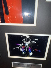 Michael Jackson The King Of Pop Framed Art Photo/CD Collection Framed 32×27