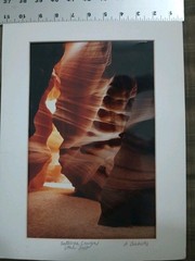2000s Color Slot Canyon 8 X 14″ 11×14 Matts signed Canyon Studio Photographs