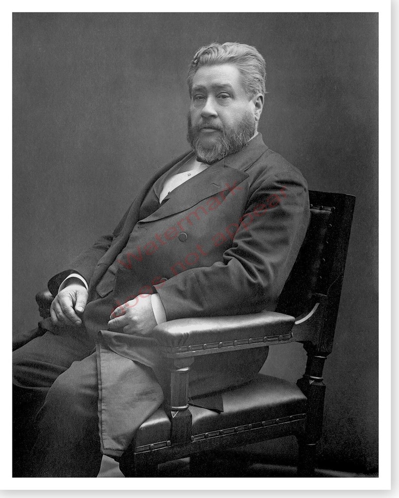 Charles Haddon Spurgeon Baptist Preacher Silver Halide Photo