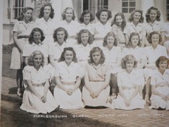 Rare Vtg 40s Marlborough School Junior High School Students 1946 Los Angeles CA