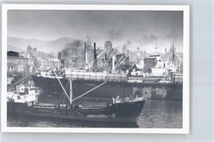 50759698-Genova photo 8.5×13 cm, port, ship Genoa (Genova)
