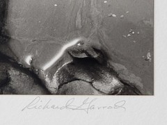 Richard Garrod, black and white photography, Tidepool, Pebble Beach State Park