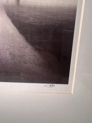 Carriage Road Wood Framed Photo Signed By Richard Calvo 16.5×14.5”