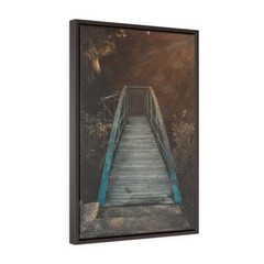 The Golden Hour – Framed Premium Gallery Wrap Canvas