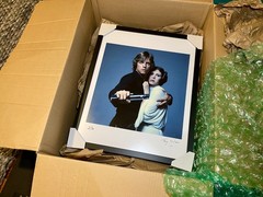 Luke & Leia, Star Wars 1977—Limited Edition 21/50 Terry O’Neil x Gift Gift COA