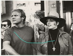 27x20cm Vintage Archive Photo 1973 Liza Minelli + Dison Lovel in Rome photo B