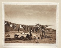 Edward S. Curtis “In Camp” c1908 Original Photogravure on Japanese Tissue 7×5
