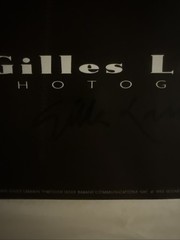 Gilles Larrain Photography The Legend Miles Davis Poster Signed and Dated 1995