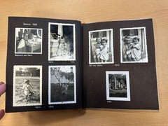 Old Photo Album Civilian from ‘1942 with defects 281025/01