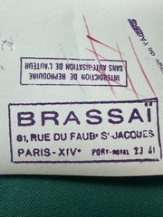 Brassaï Original Vintage Photograph (circa 1940–1950) – Paris Studio Stamp