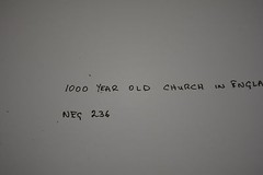 Original ALAN HOUGHTON fine art Photography 1000 OLD CHURCH ENGLAND 1981 16 X 20