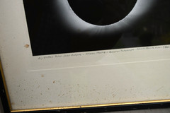 Genuine 1963 Donald Ross Signed Eclipse Photograph Getty Museum C/o Minor White