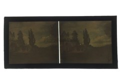 Photograph Autochrome Vintage Landscape Stereo Plate Circa 1910