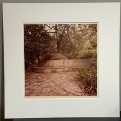 Richard Ross, Untitled (Garden Bench Series) 1985 Ektacolor Print