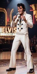 ELVIS PRESLEY 8×10 Original Photo Iconic Portrait Collectible Memorabilia rock