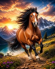 Digital Image Picture Photo Horse Pic Wallpaper Background