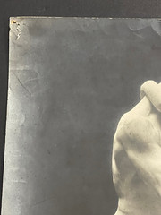 Large Antique Photo Sculpture The Kiss Auguste Rodin Luxembourg Museum