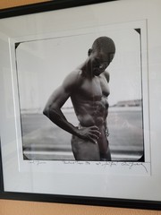 Annie Leibovitz signed photo Carl Lewis