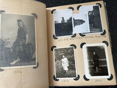 Old Photo Album Civilian with Flaws, Our Child from 1932, /54