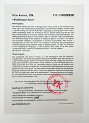 Slim Aarons Penthouse Pool ’61 YellowKorner Vintage Greece Certified Photograph