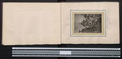 Photo Album with 13 Photographs, View Basel, Market Square with City Hall, Richthaus,