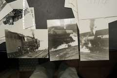 Photo Bundle Lot GDR Steam Locomotive Berlin View Sign Train Station Image 03 Advertising