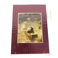 Love In A Row Boat 1901 Stereoview 3-d Photo Reprint Stereographic Arts Canada