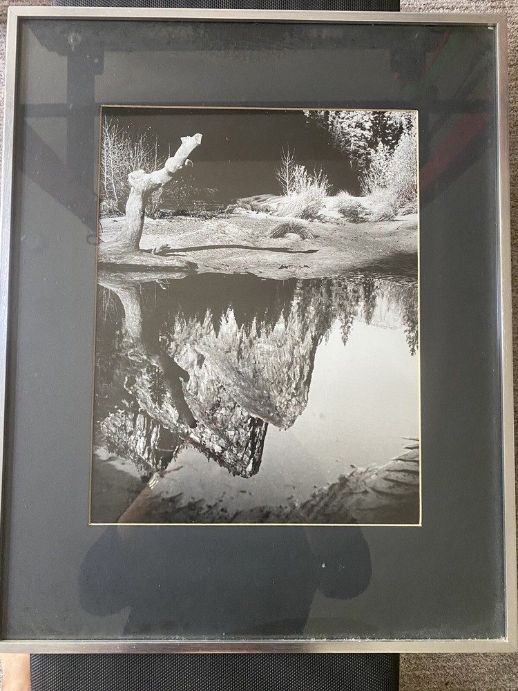KARL BONFERT handprinted and signed photograph «Reflection Pool” Yosemite NP
