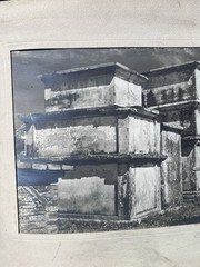 Otto John Gaul Signed Temple of the Frescoes Tulum Mexico Cyanotype Photograph