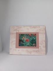Marigold Double Matted Photo 3.5×5 in 8×10 Matted Frame Includes Hanging String