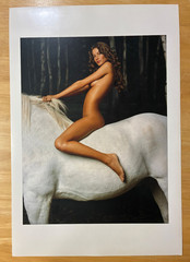 Walter Chin Gisele Bundchen Vanity Fair Photo Print 18×12.25 Lady Godiva Art