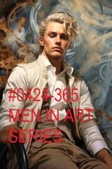 MALE PORTRAIT #0424-365 -men in art series- free shipping usa