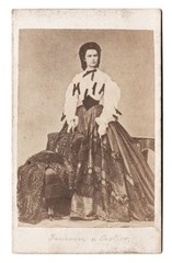 Elisabeth Of Austria Sisi Empress Austria CDV Photo Picture Vienna Angerer 1862