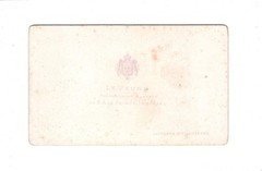 Le Jeune CDV Photo Lady Portrait – Paris Circa 1870
